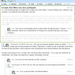 Une Wave exploitant les différents types de blips