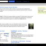 pertinence Un exemple de recherche infructueuse.