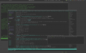 profont Echinus en mode Floating